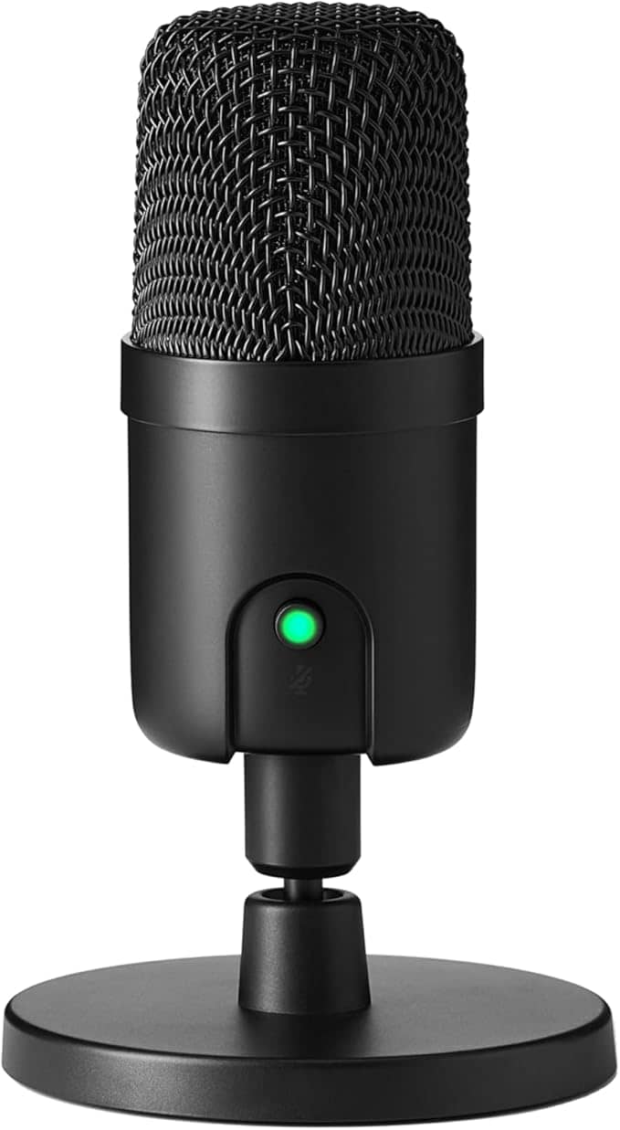 Amazon Basics USB Condenser Microphone - Black