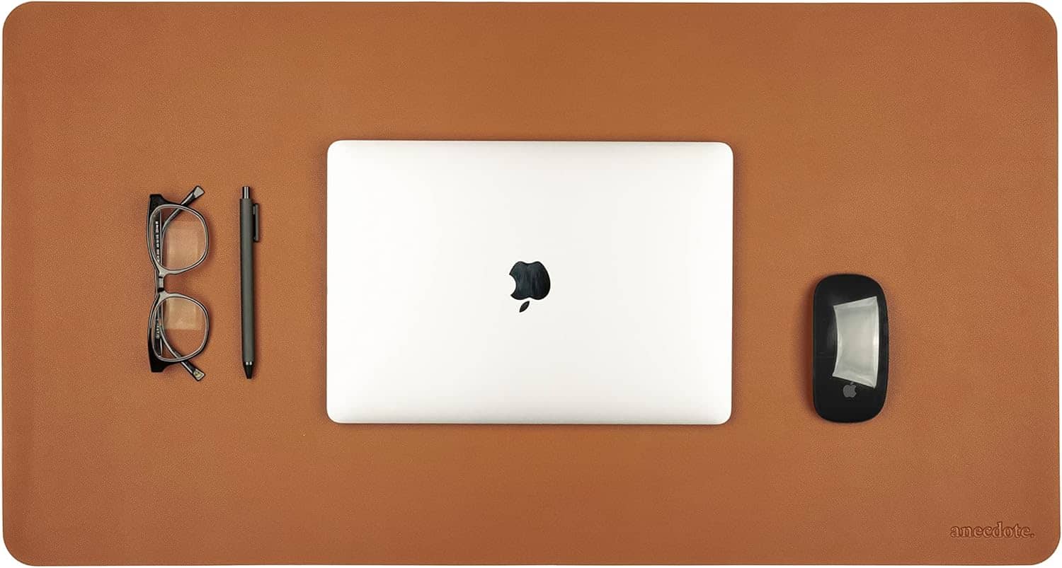 ANECDOTE Vegan Leather Desk Pad 31.5 x 17