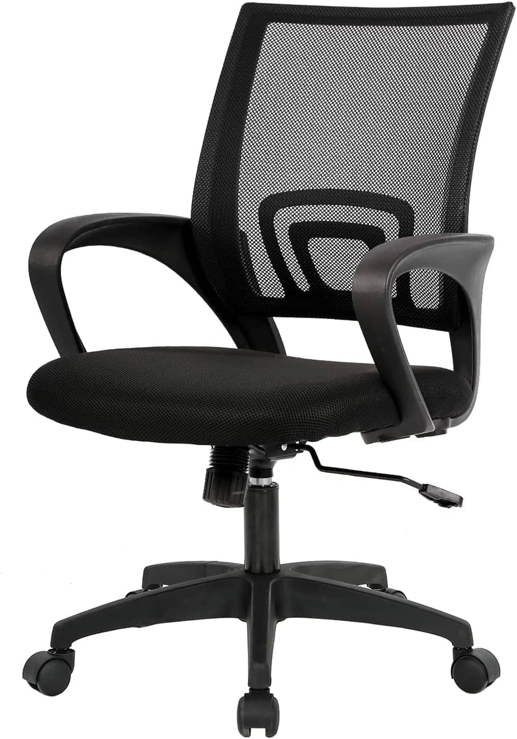 BestOffice Ergonomic Mid-Back Swivel Desk Chair with Breathable Mesh Back and Lumbar Support