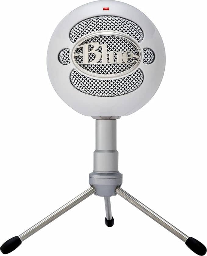 Logitech for Creators Blue Snowball iCE USB Condenser Microphone - White