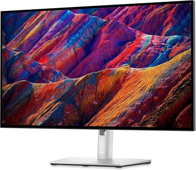 Dell UltraSharp U2723QE 27" 4K USB-C Monitor - Black, Silver