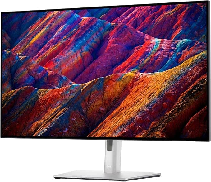 Dell UltraSharp U3223QE 31.5" 4K USB-C Monitor - Black, Silver