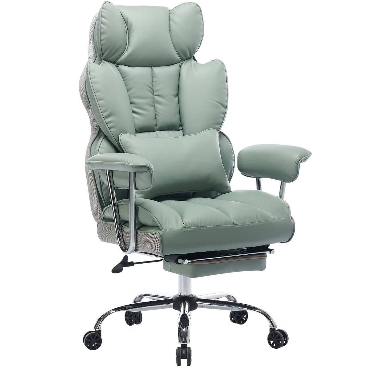 Efomao Big and Tall Office Chair - Light Green