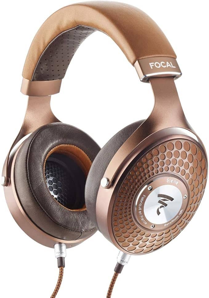 Focal Stellia Closed-Back Over-Ear Headphones - Cognac