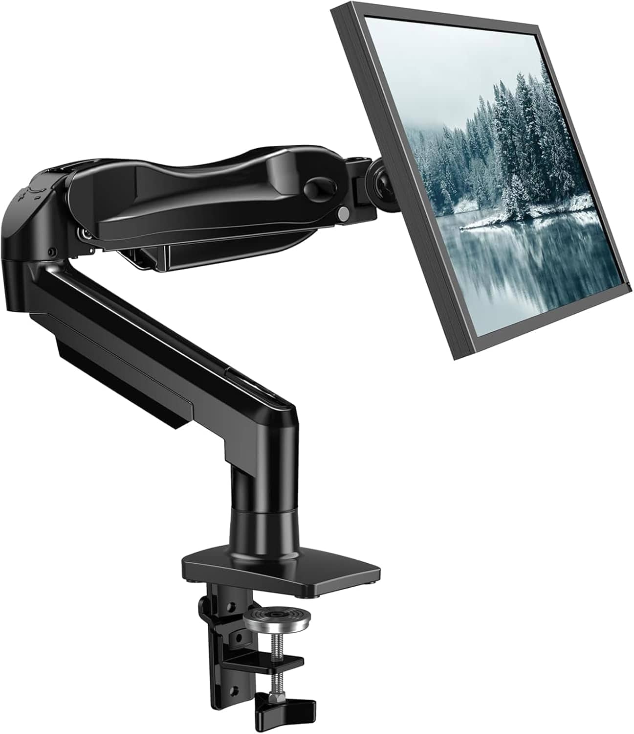 HUANUO Single Monitor Mount 13-32 inch FlowLift