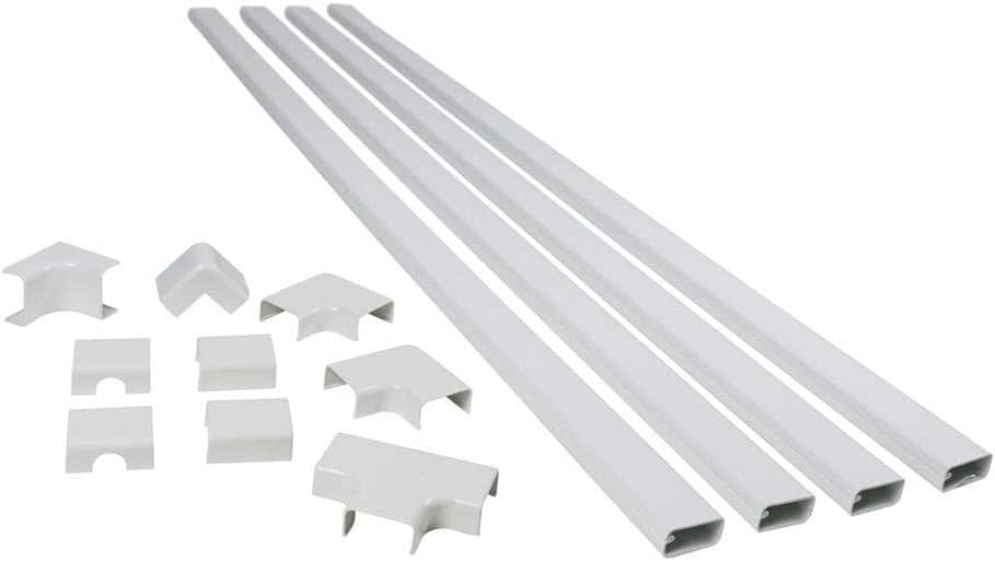 Legrand Wiremold CordMate III 10ft 11-piece Cord Cover Kit