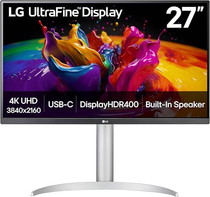LG 27UP850K-W 27" 4K UHD IPS Monitor - White