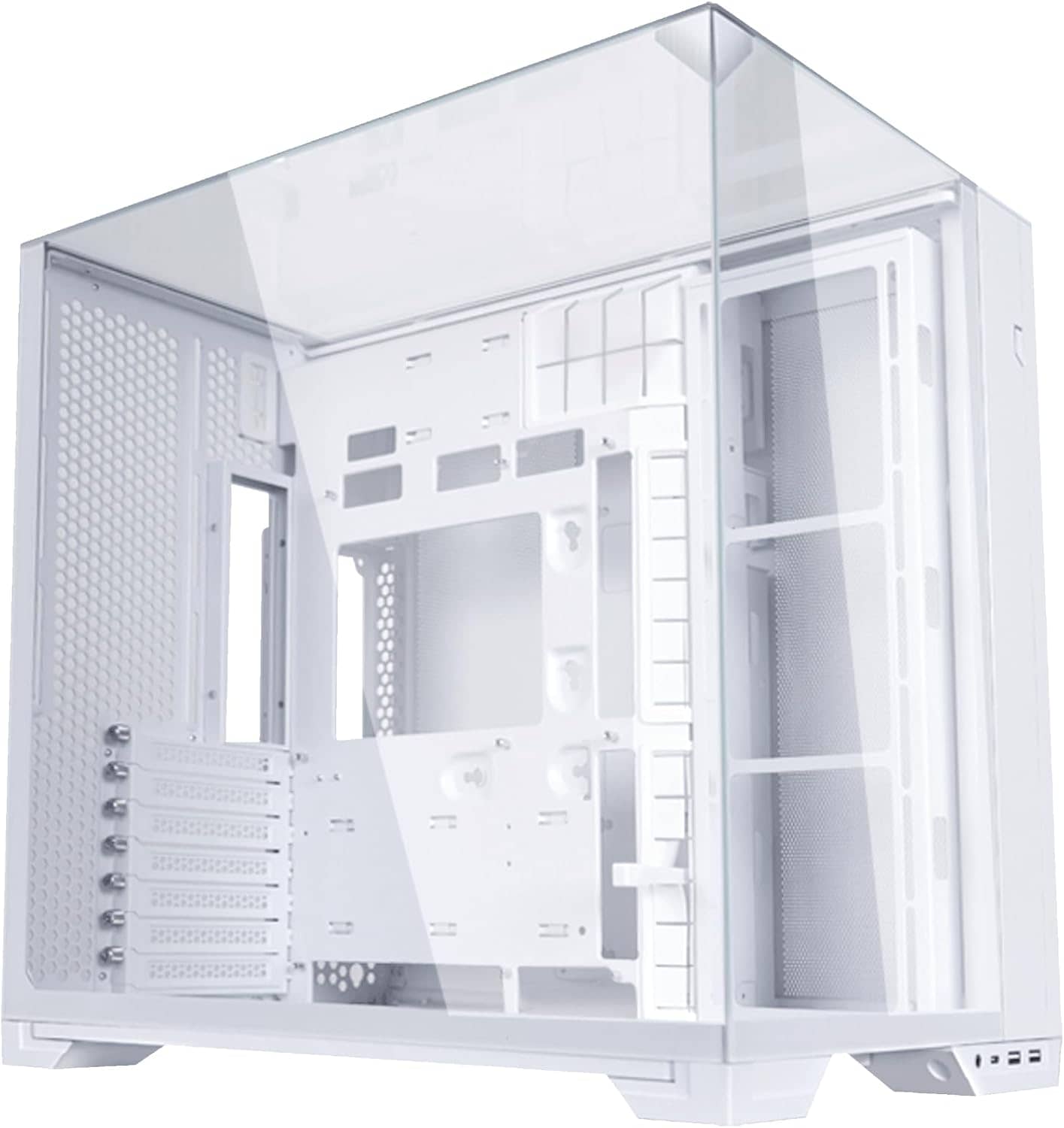 Lian Li O11 Vision Compact White ATX Mid Tower Case O11VPW