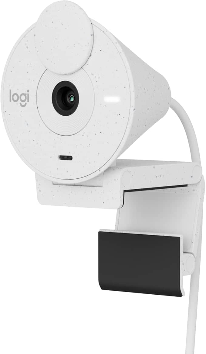 Logitech Brio 300 Webcam - Off-White