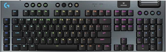 Logitech G915 X Lightspeed Gaming Keyboard - Black