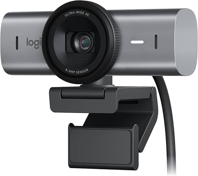 Logitech MX Brio Ultra HD 4K Webcam - Graphite