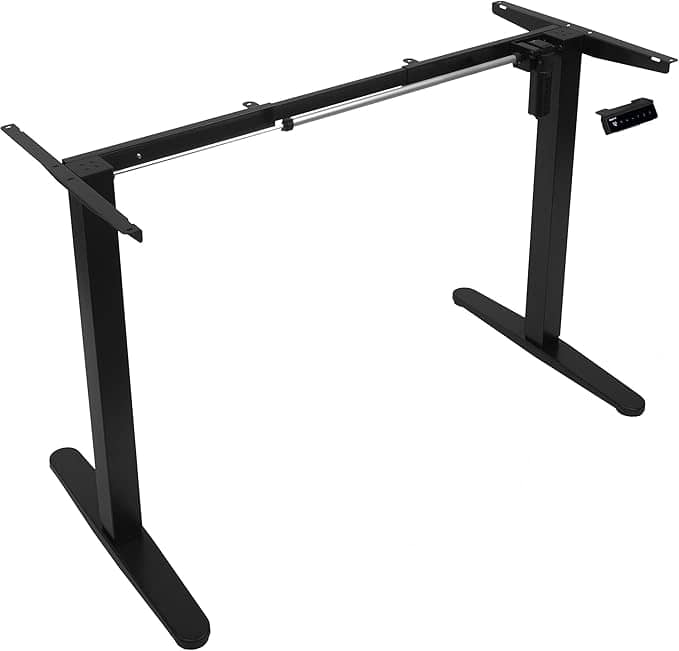 Mount-It! Motorized Electric Standing Desk Frame - Black
