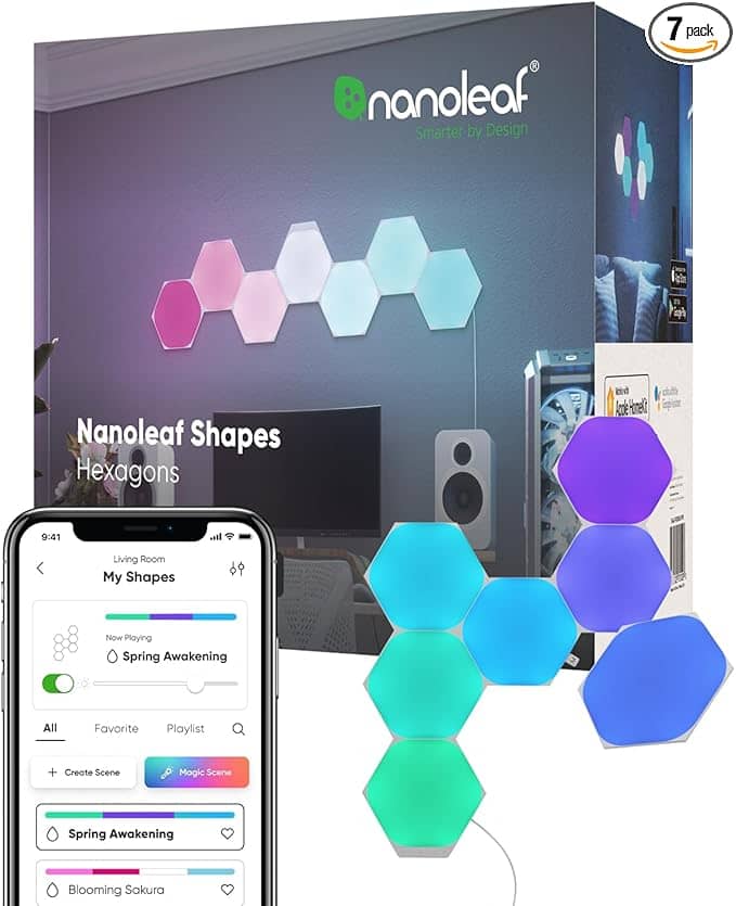 Nanoleaf Shapes Hexagons - Multicolor