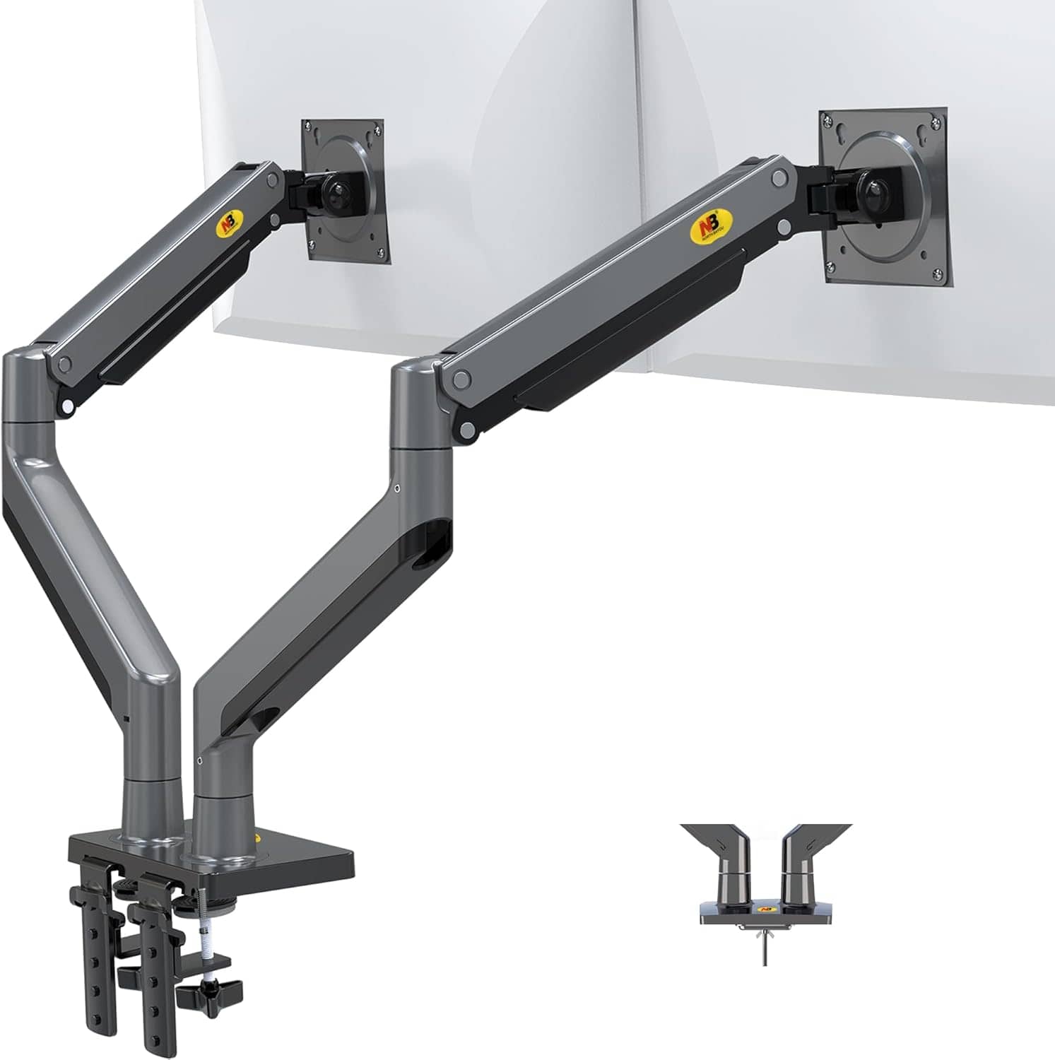 NB North Bayou Dual Monitor Arm 22-32 inch Ultra Wide
