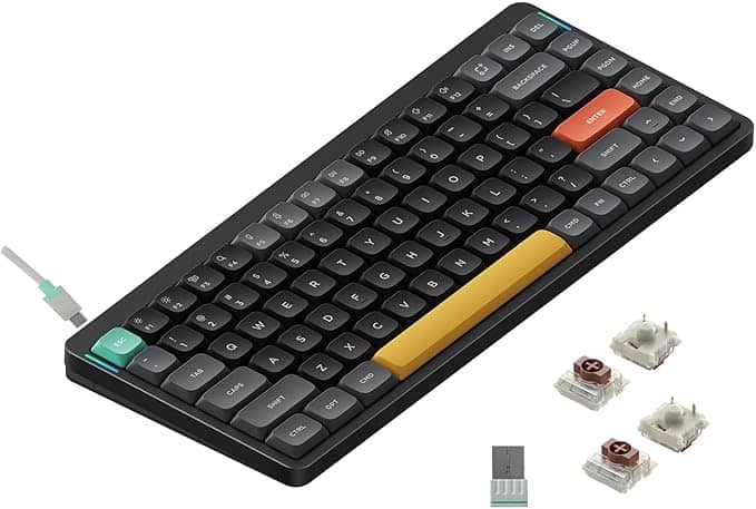 NuPhy Air75 V2 Mechanical Keyboard - Gateron Brown Switch