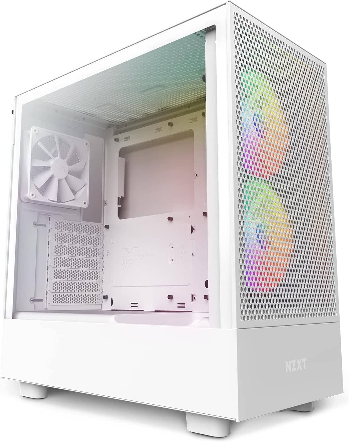 NZXT H5 Flow RGB Compact ATX Mid-Tower PC Gaming Case