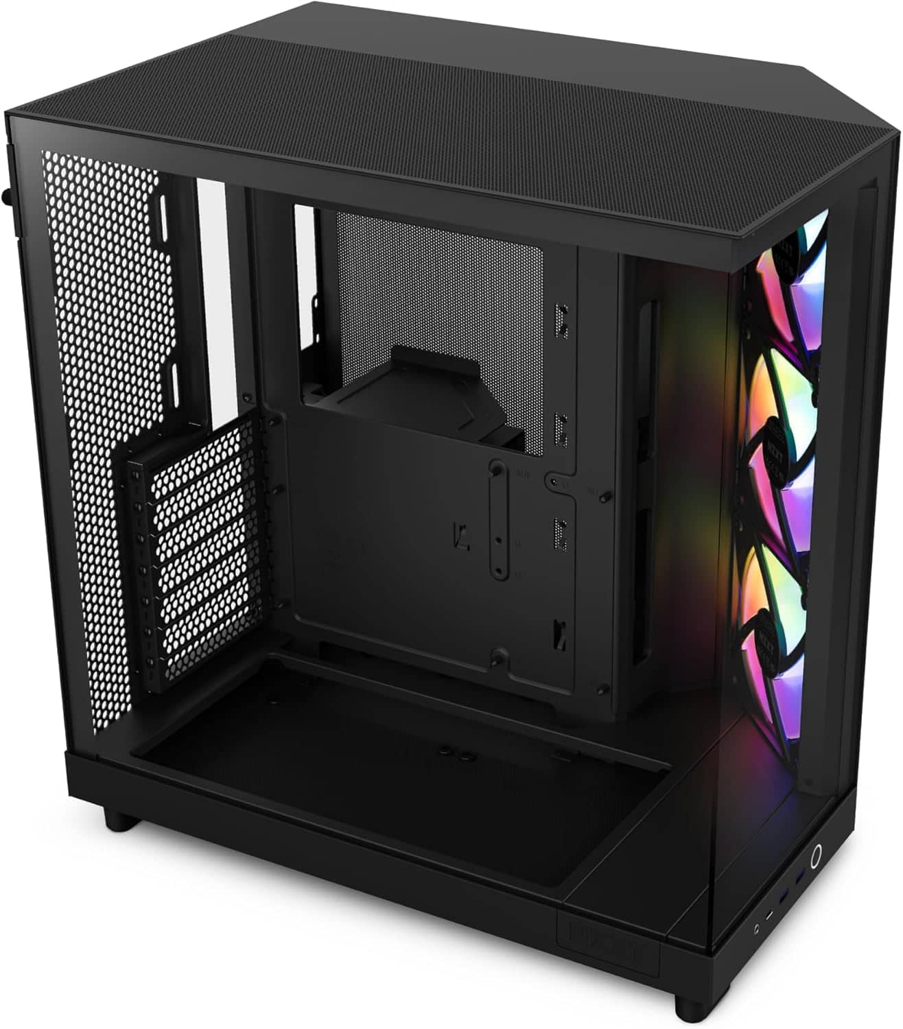NZXT H6 Flow RGB Mid-Tower Airflow Case Black