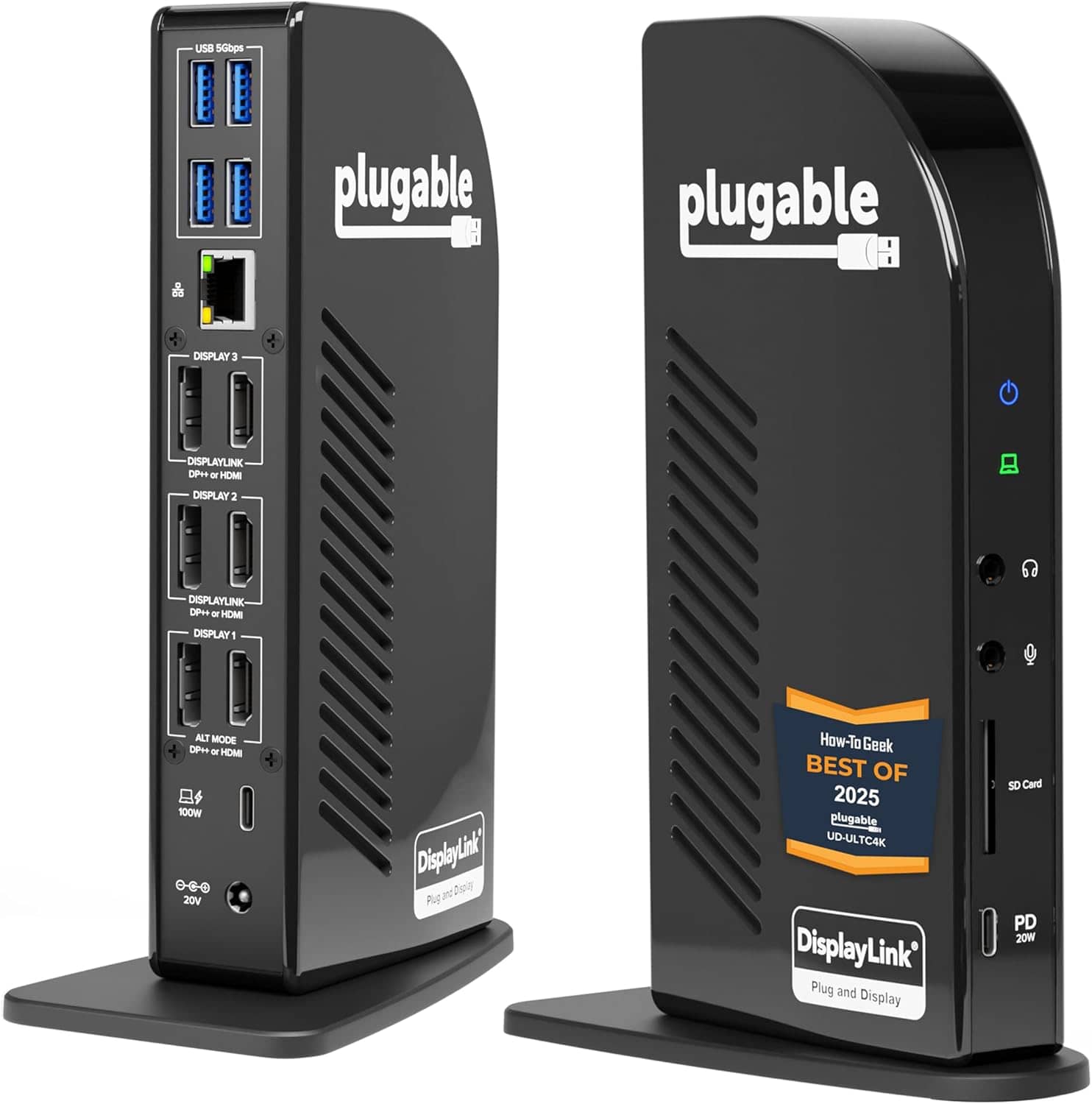 Plugable 13-in-1 USB-C Docking Station 4K Triple Monitor (UD-ULTC4K)