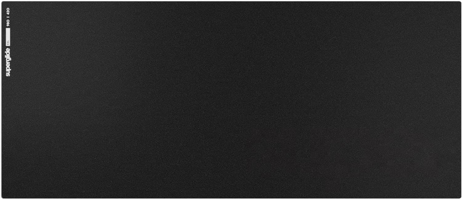 Pulsar Superglide Premium Glass Mouse Pad XXL 38.5x16.5 Black