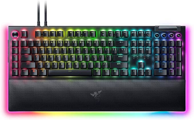 Razer BlackWidow V4 Pro Mechanical Gaming Keyboard - Black