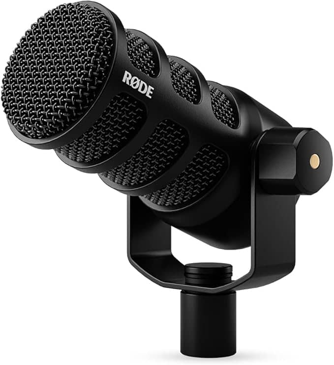 RØDE PodMic USB Dynamic Broadcast Microphone - Black
