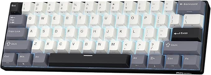 RK ROYAL KLUDGE RK61 Wireless Mechanical Keyboard - Linear Creamy Switch