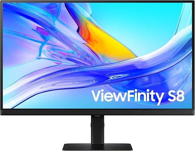 Samsung ViewFinity S8 4K Monitor - Black