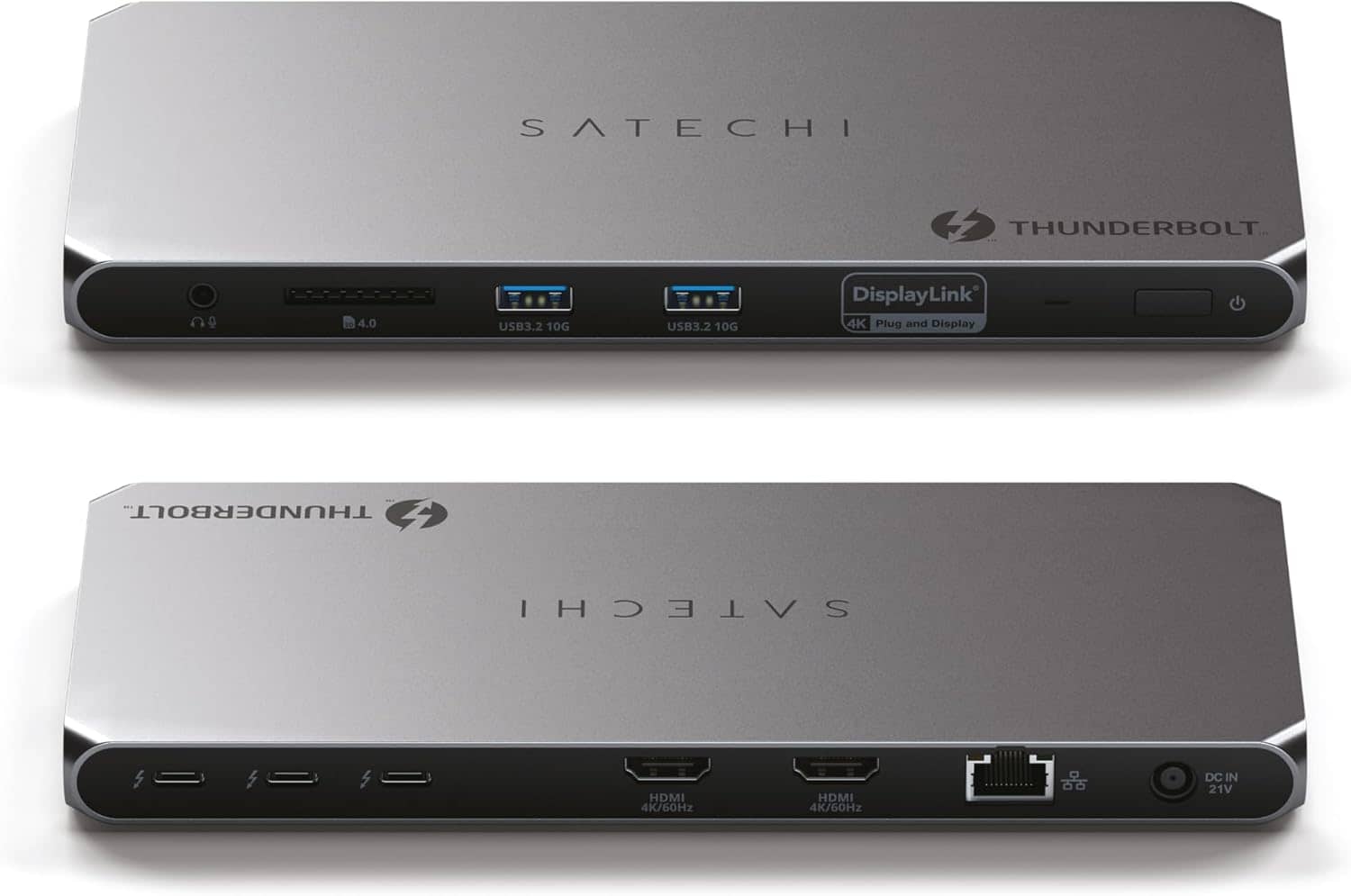 Satechi Thunderbolt 4 Dock - 100W Dual HDMI 4K