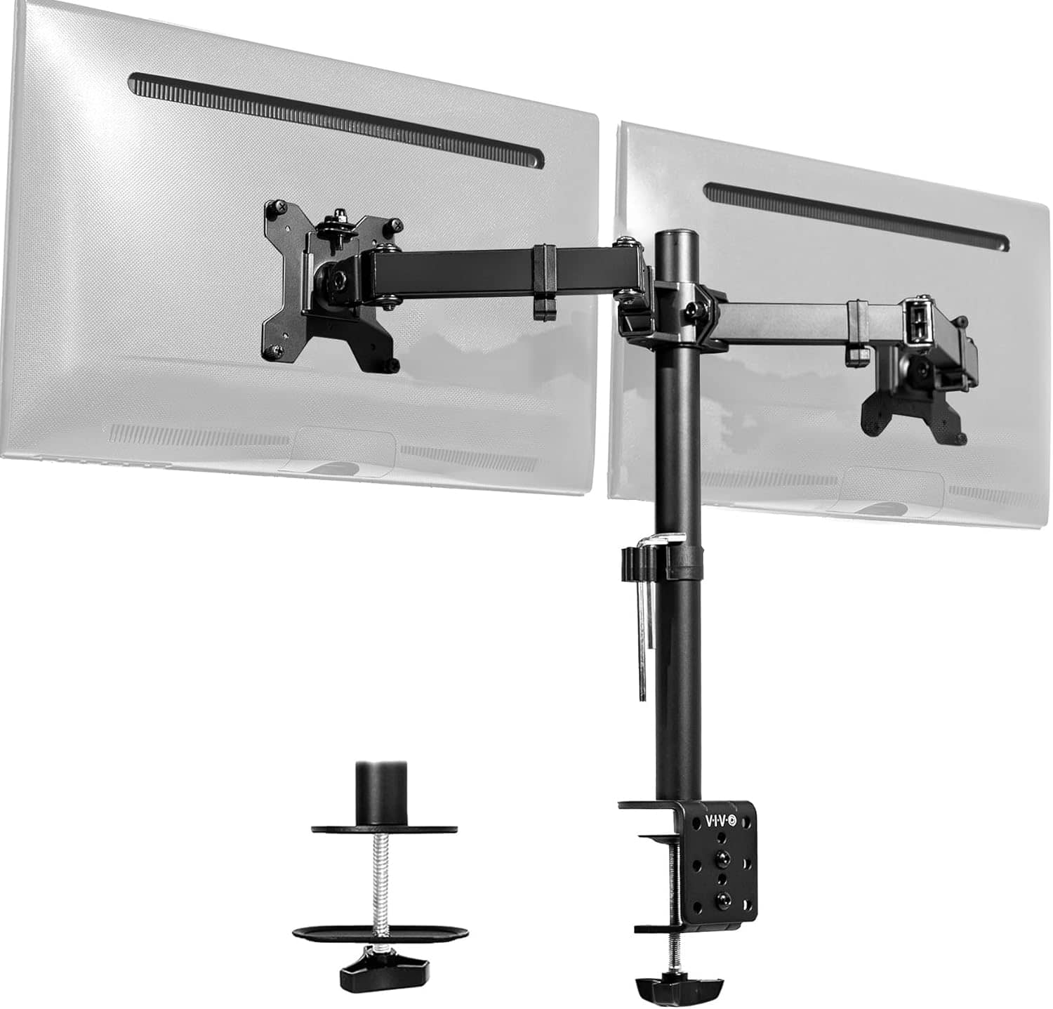 VIVO Dual Monitor Desk Mount up to 30 inch 22lbs each