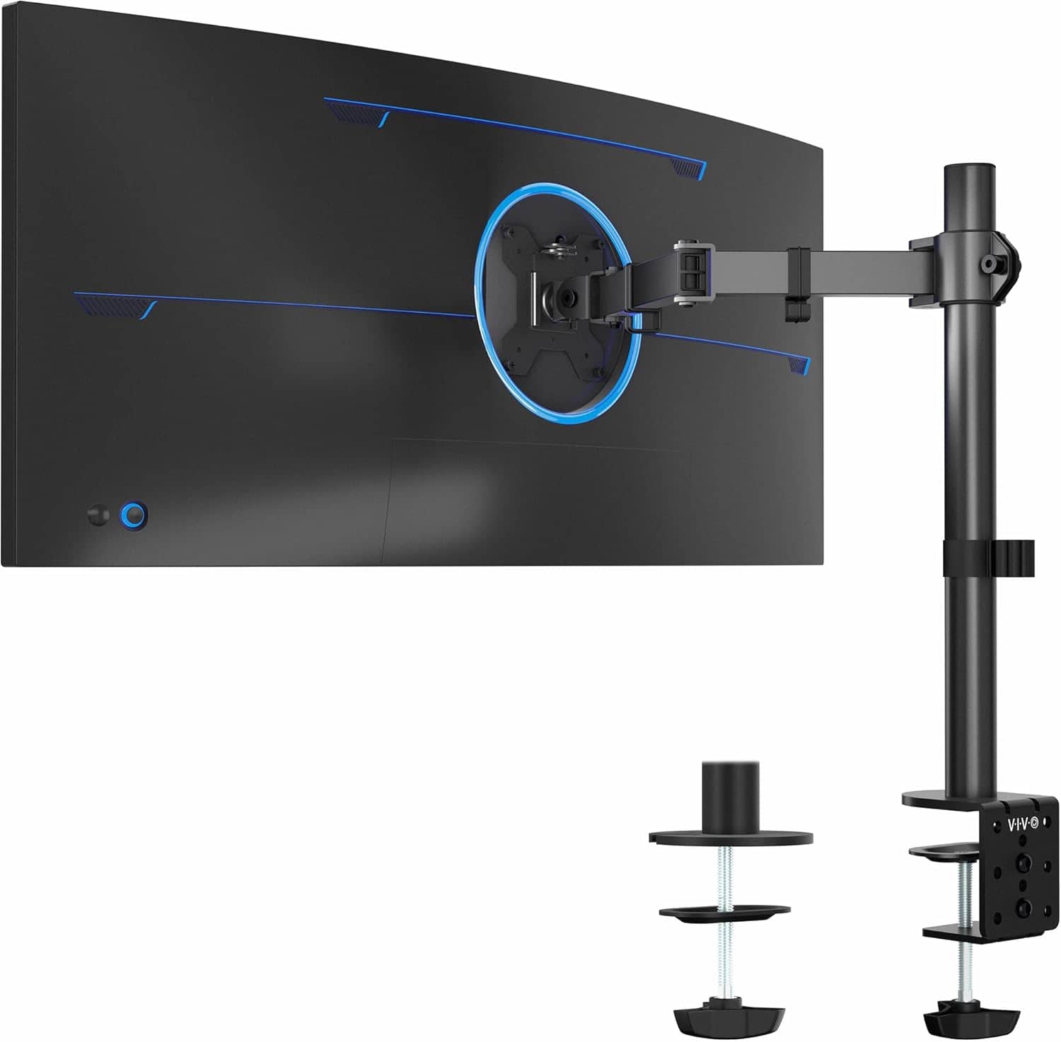 VIVO Single 13-38 inch Ultrawide Monitor Arm Desk Mount STAND-V001