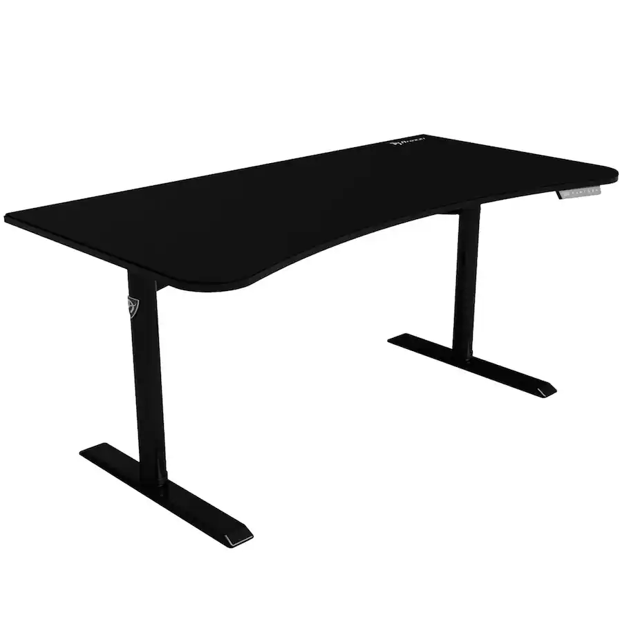 Arozzi Arena Moto Motorized Standing Desk - Black