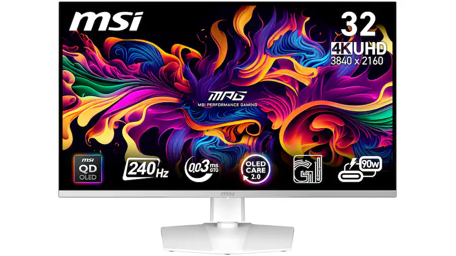 MSI MPG 321URXW QD-OLED 32" Gaming Monitor